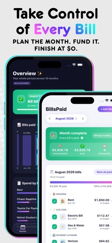 BillsPaid: Bill Tracker screenshot