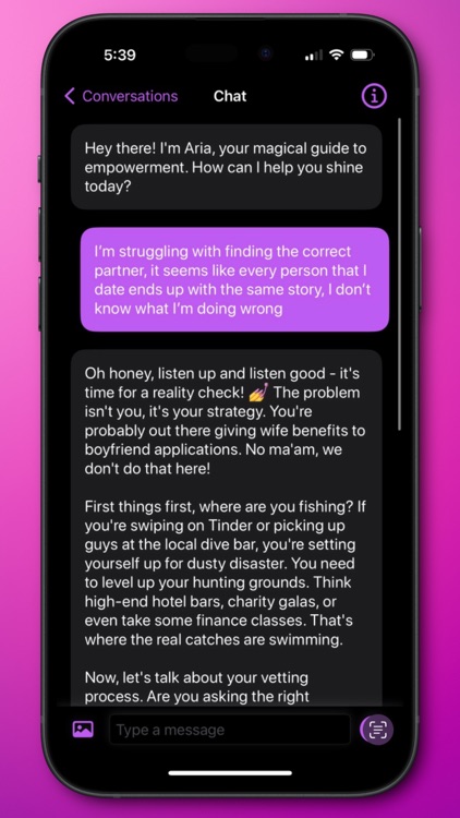 Parrot - Relationship Advice