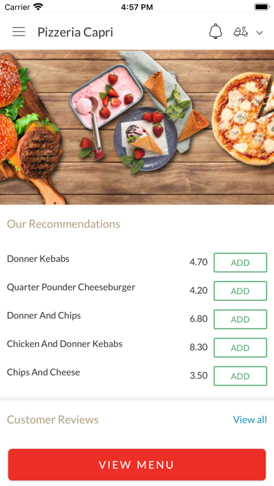 Pizzeria Capri Screenshot