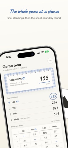 Carnet de Rami: Rummy Scores screenshot 10