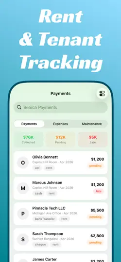 Rent & Tenant Manager iPhone Ekran Görüntüsü 6