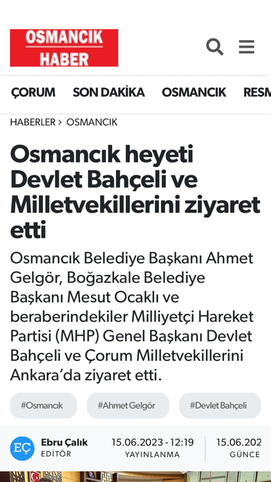 Yayla Haber Screenshot