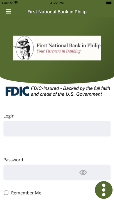 FNB in Philip Mobile Screenshot