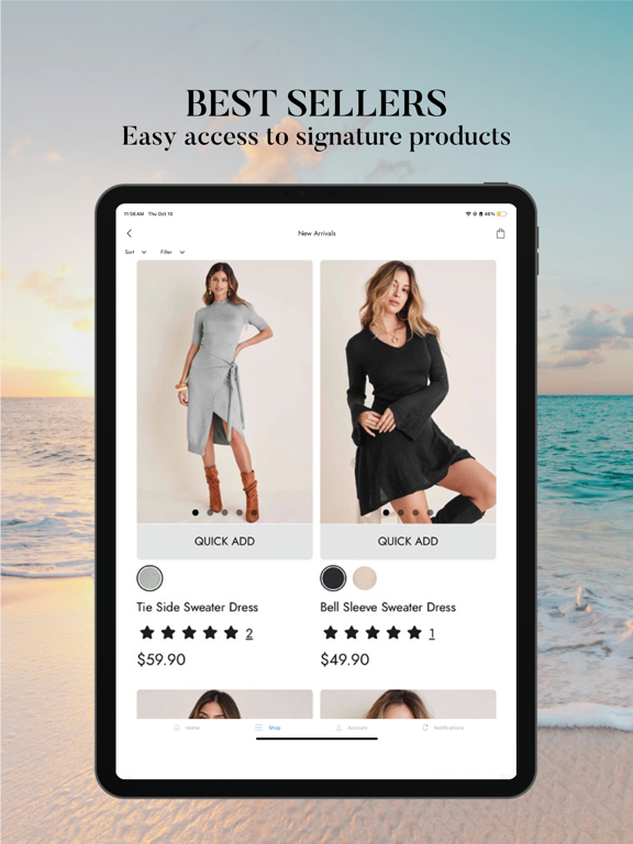 VENUS: Clothing & Swim iPad screenshot 5 - Shopping app