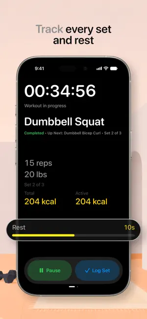 Gym Workout Tracker - Specular screenshot 2