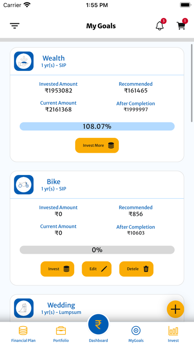 Fincart - Investment App Screenshot