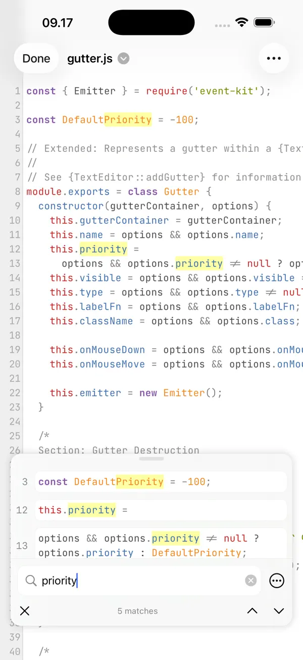 Runestone Text Editor Screenshot 4