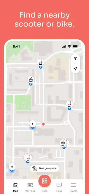 Voi – e-scooters & e-bikes screenshot 2