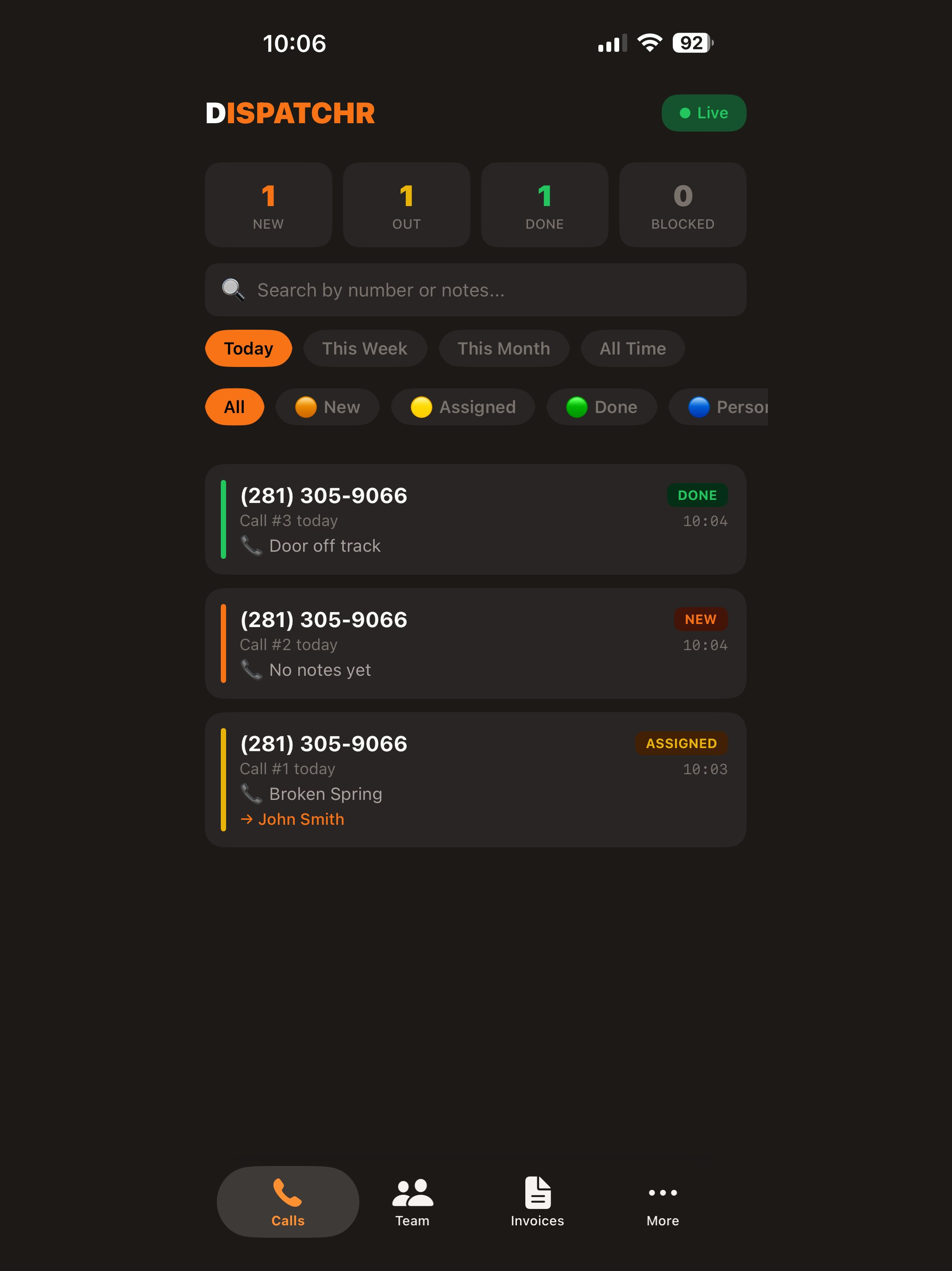 Dispatchr App screenshot 12