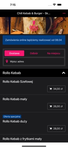 Chill Kebab & Burger screenshot