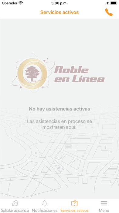 Roble Asistencia Screenshot