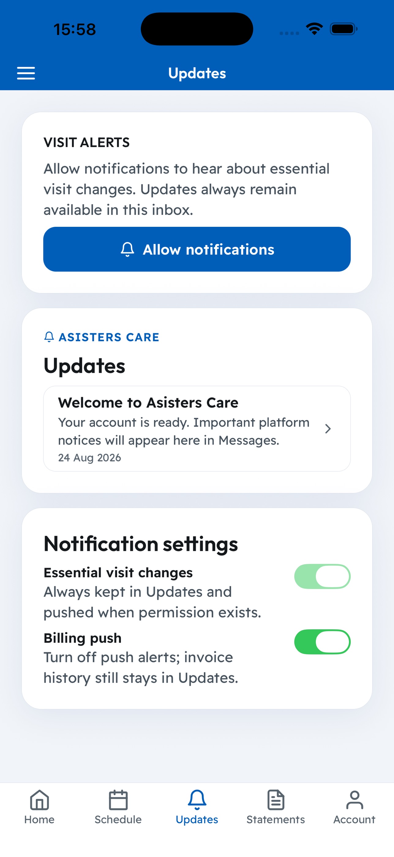 Screenshot 3 of Asisters Customer