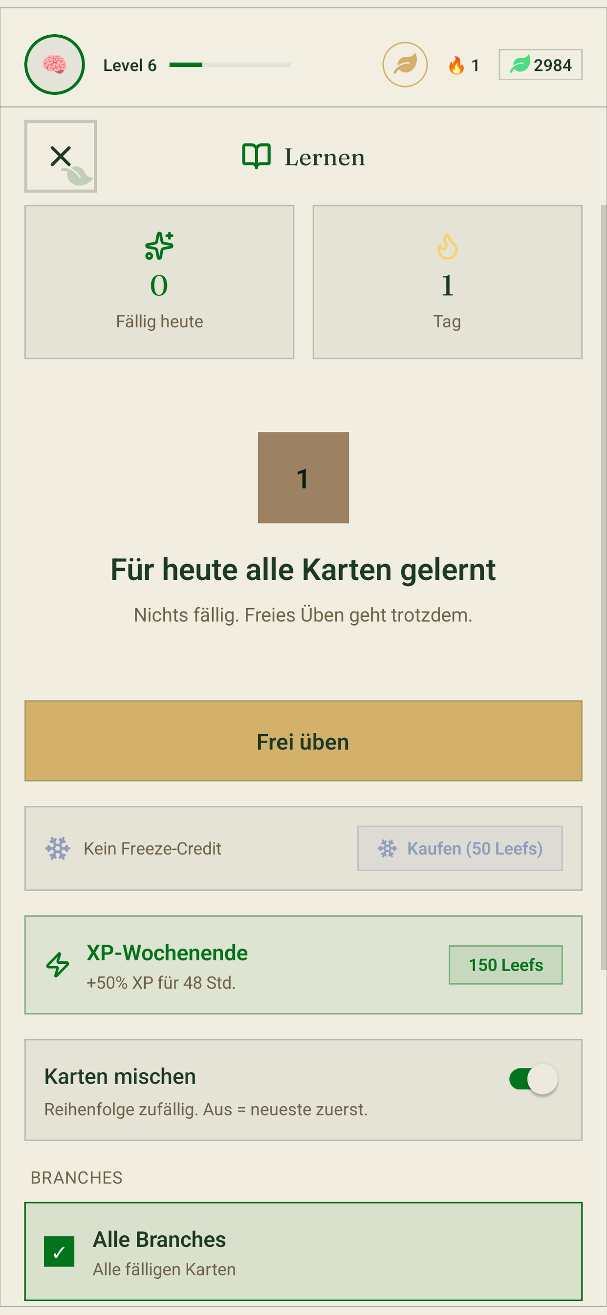 leef: gamifiziertes Lernen screenshot 5