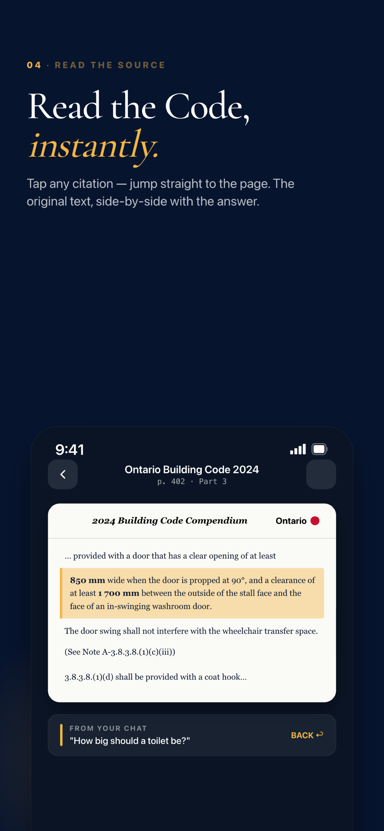 CodeCan: Building Code AI screenshot 4