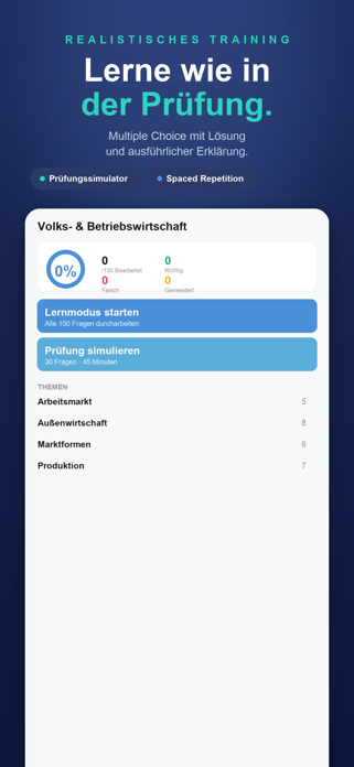 FachwirtTrainer Screenshot 3 of 5