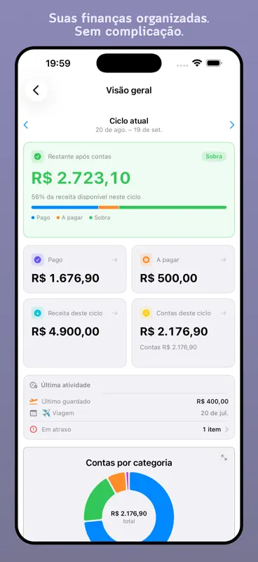 Remainders: Contas e Gastos screenshot 1 of 7