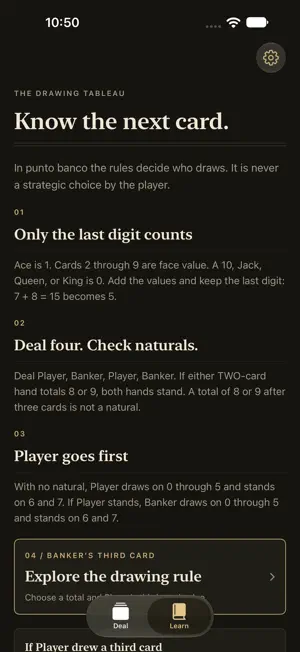 Natural Nine: Baccarat Trainer screenshot 4