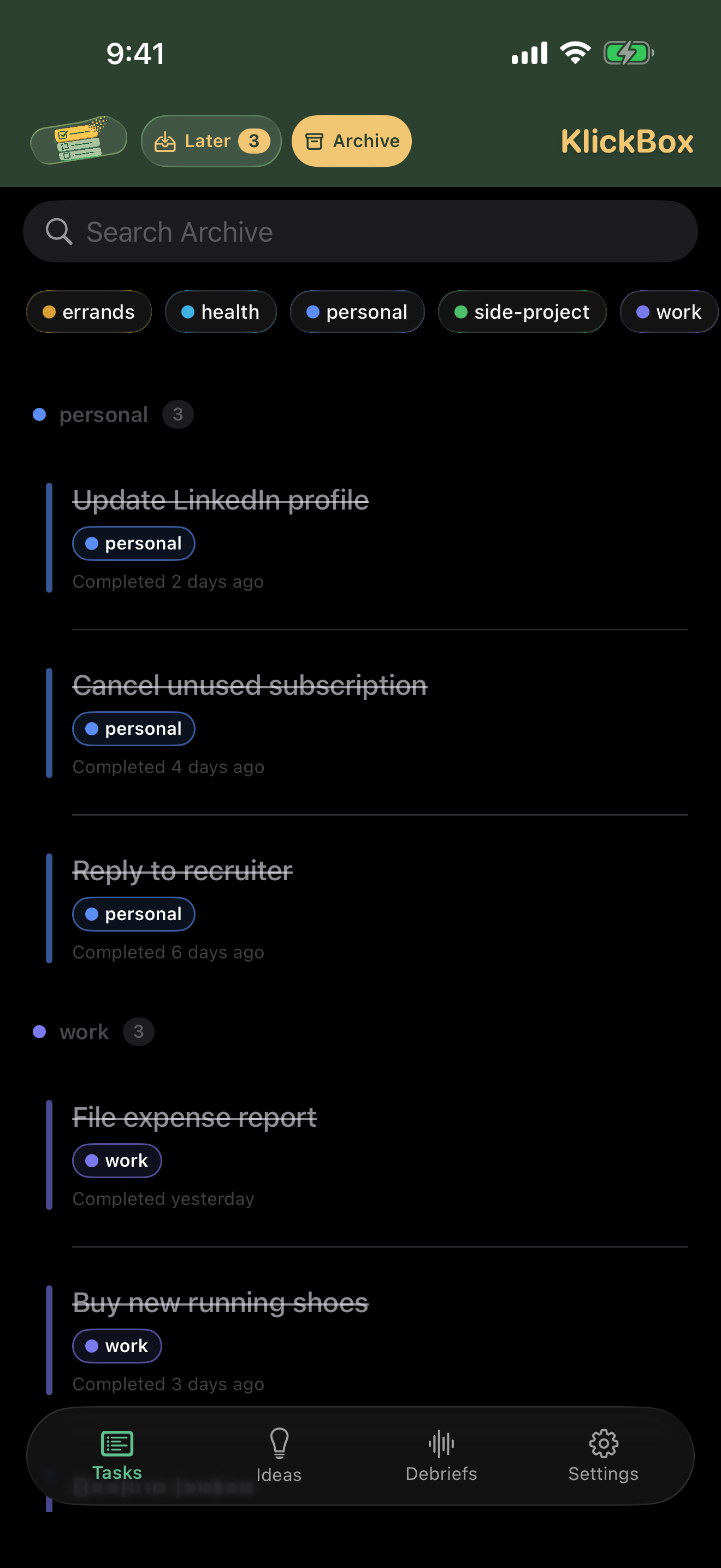 KlickBox screenshot 5