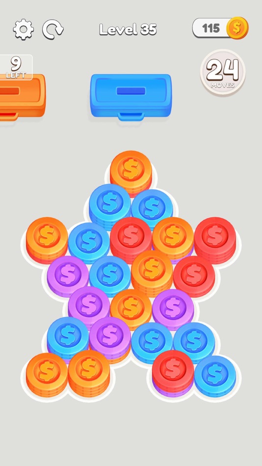 #8. Coin Pile Stack (iOS) 来自: Can Hulagu
