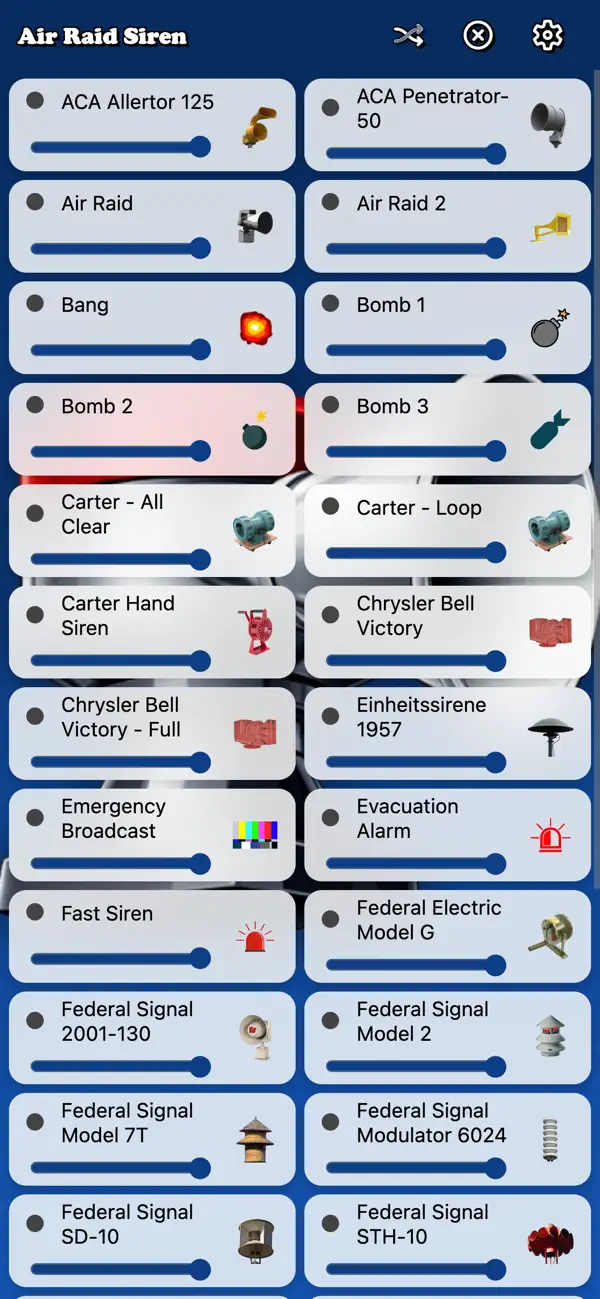 Screenshot #1 pour Air Raid Siren