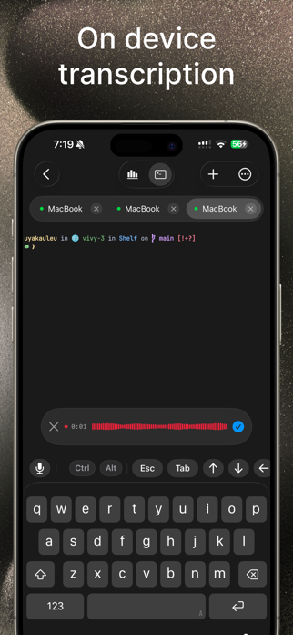 VVTerm: Native SSH Client Screenshot 3 of 6