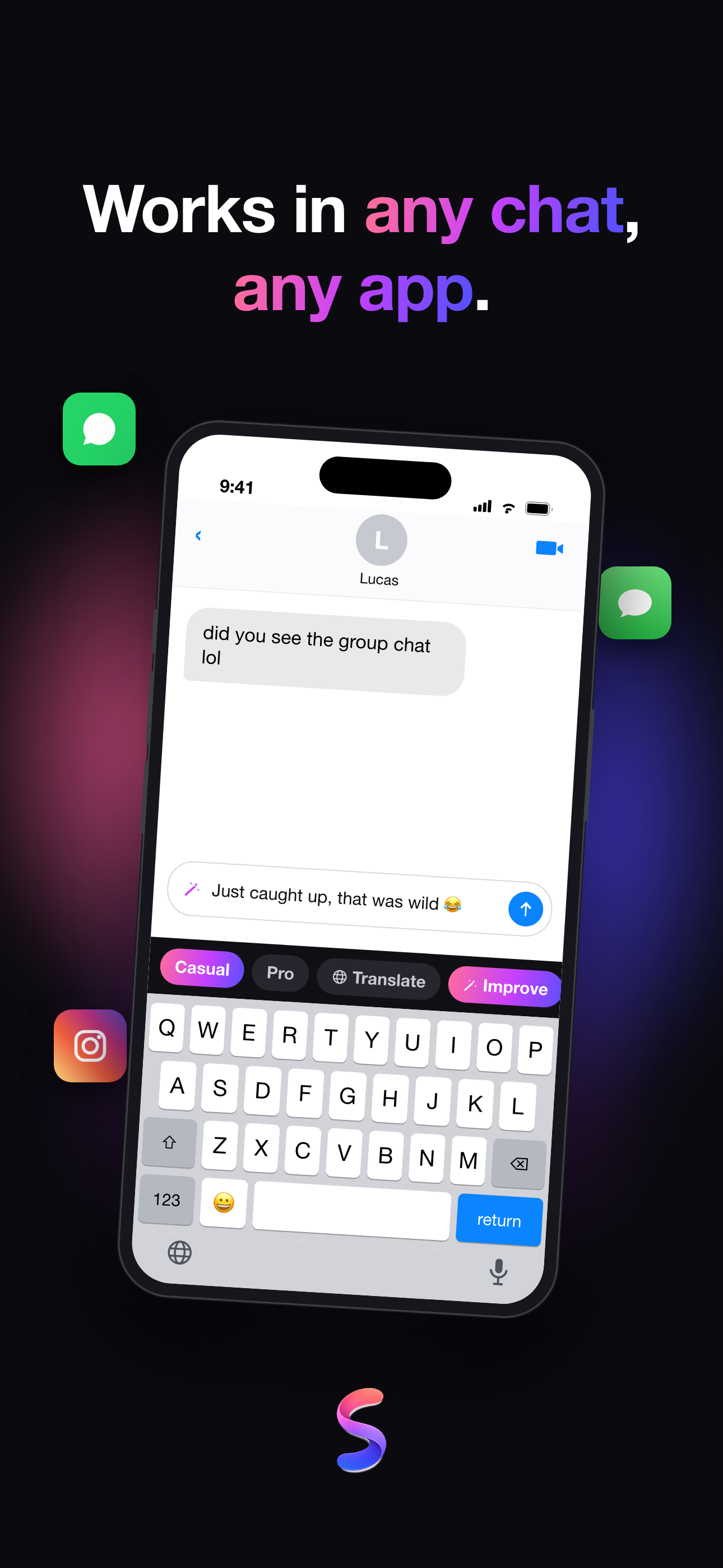 Swaytype: AI Tone Keyboard screenshot 2