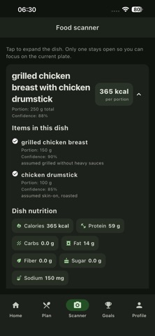 DietScan: AI Calorie Counter screenshot