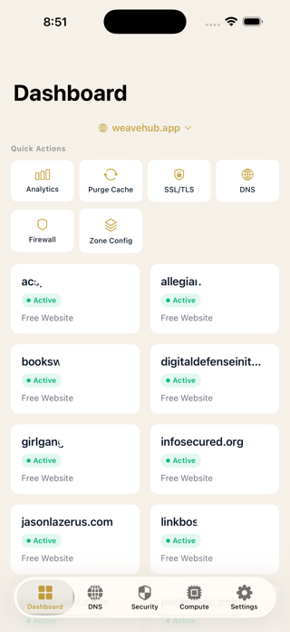 PocketOps - CDN & DNS Control Screenshot 1 of 10
