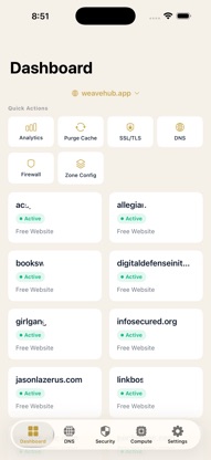 PocketOps - CDN & DNS Control screenshot 1
