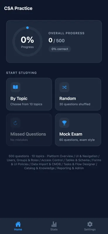 CSA System Admin Prep screenshot 1 of 5