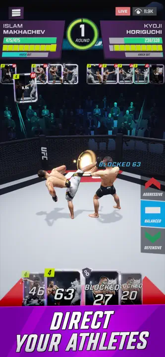 UFC: MANAGER screenshot 1