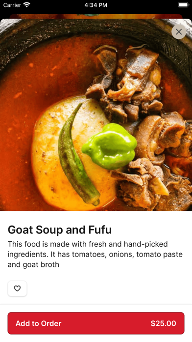 Drelyse African iPhone screenshot 4 - Food & Drink app