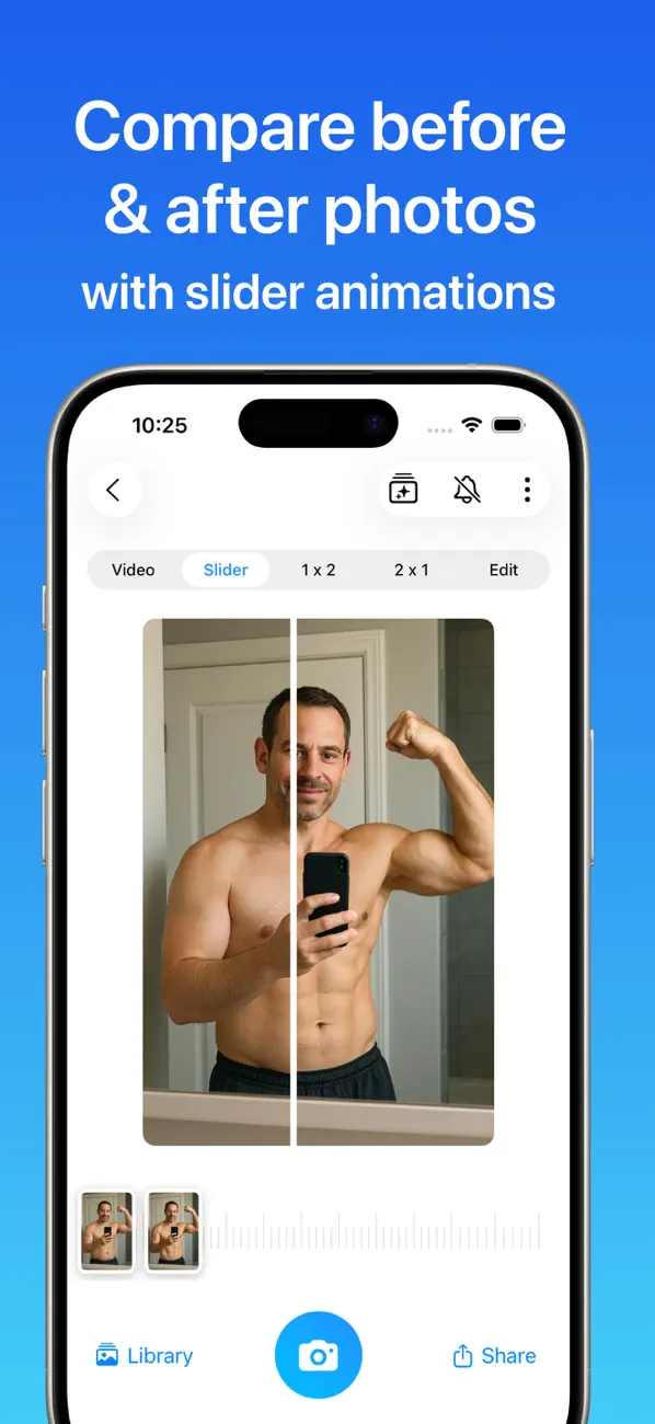 #5. Progress Pic Photos: Metamorph (iOS) 来自: Tiny Ideas Pty Ltd