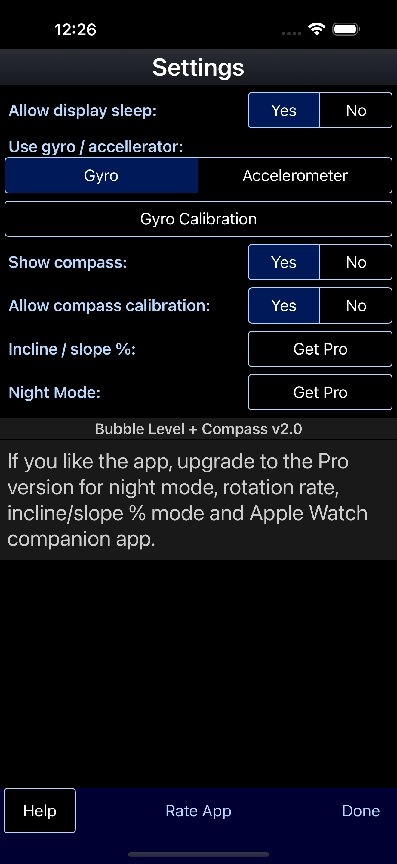 Bubble Level + Compass screenshot 3