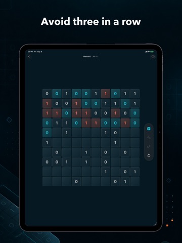 Binairo: Zero One Logic Grid iPad screenshot
