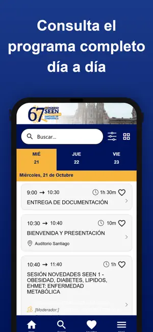 67 Congreso SEEN screenshot 2
