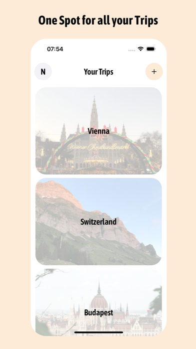 Roamazing - Travel Planner Screenshot