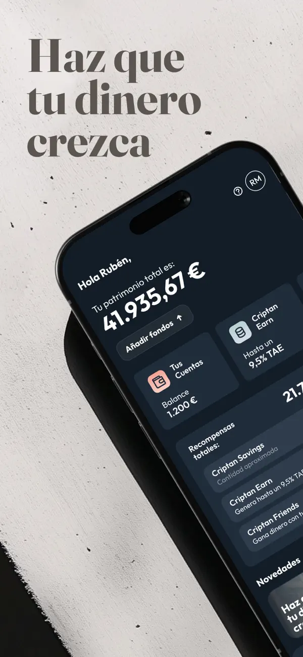 Screenshot #2 pour Criptan: Invierte con cripto