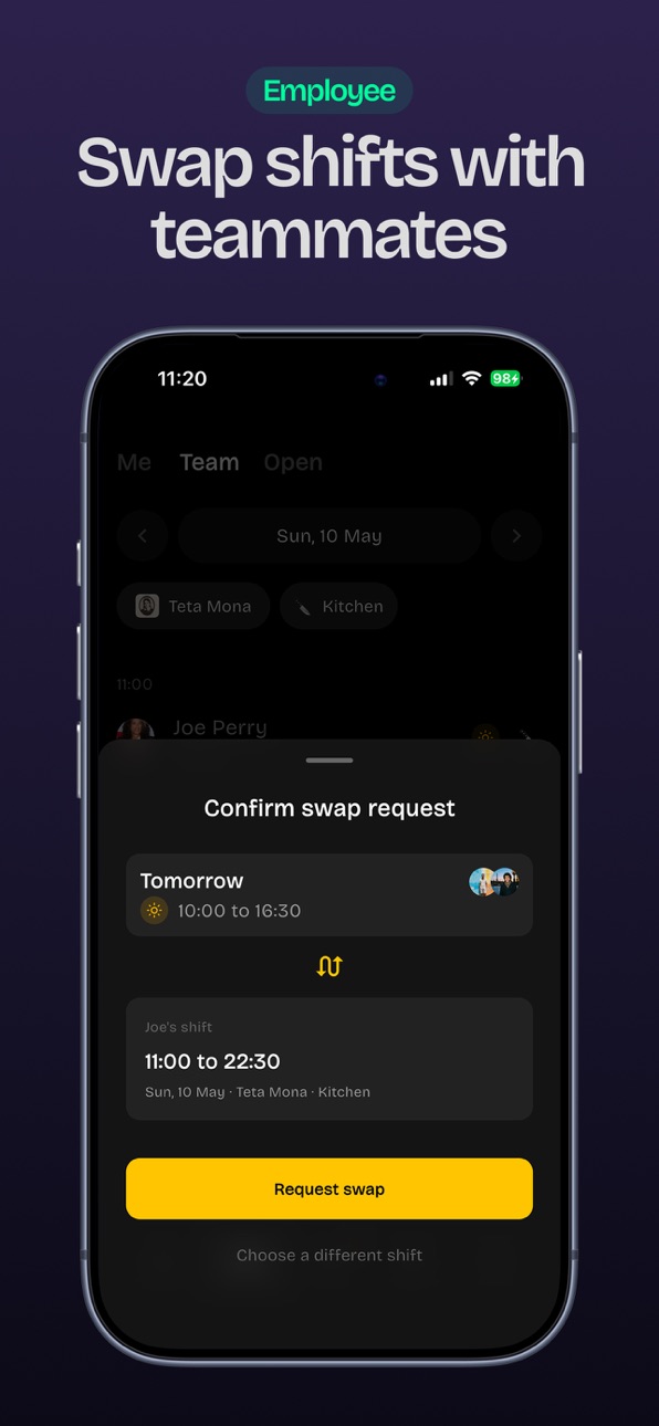 iPhone screenshot