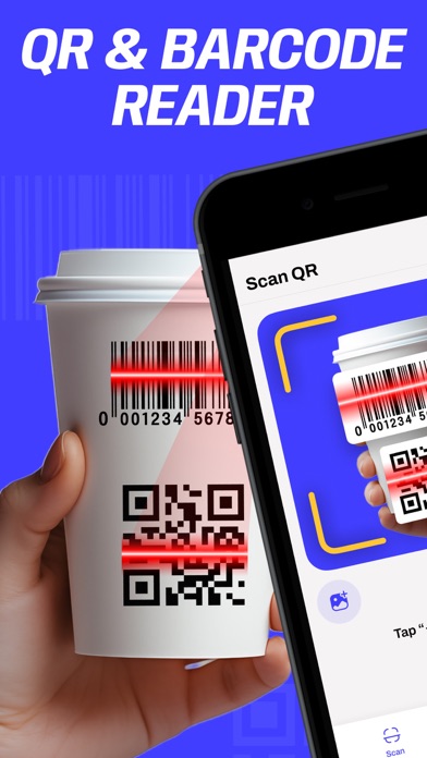 QR Code. Scanner & Reader App Screenshot