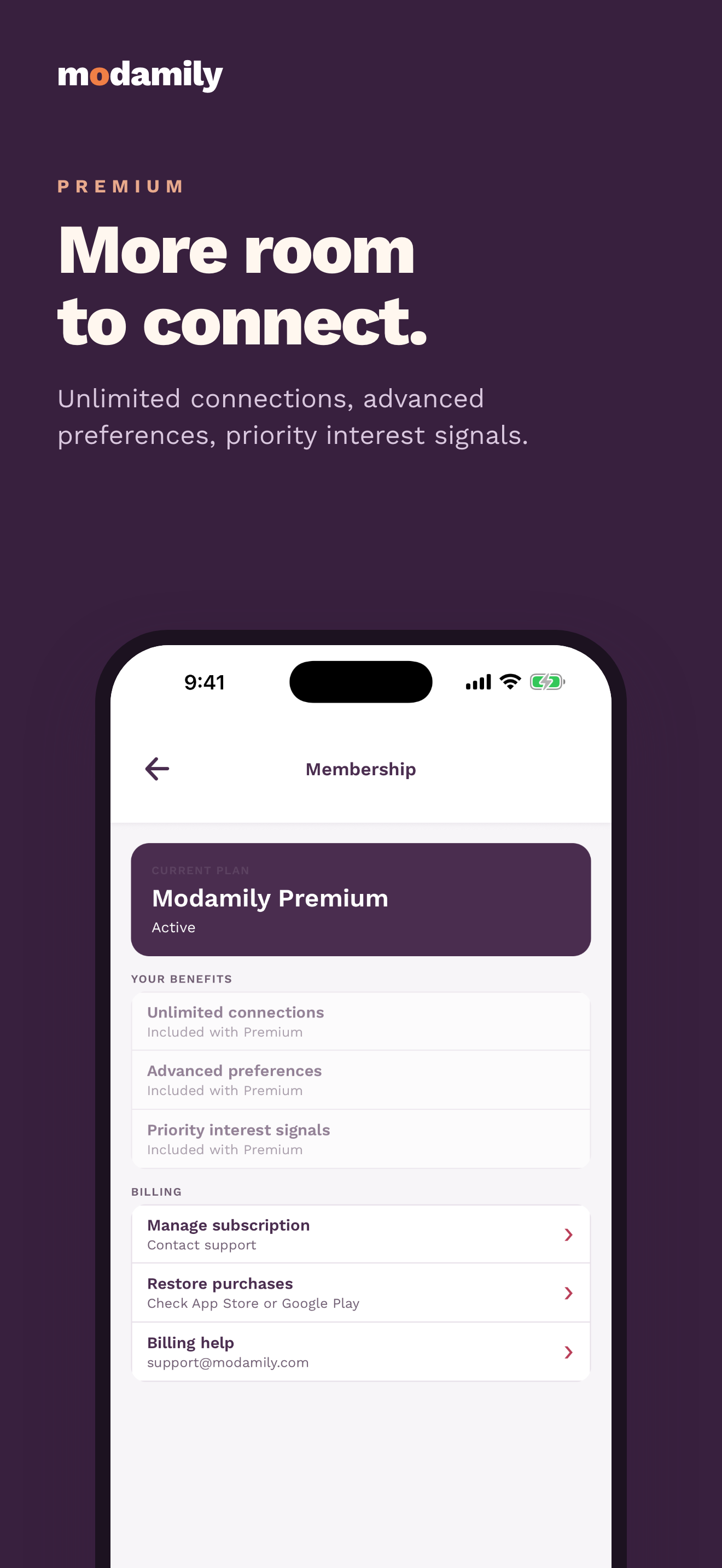 Modamily: Coparent Donor Match screenshot 5