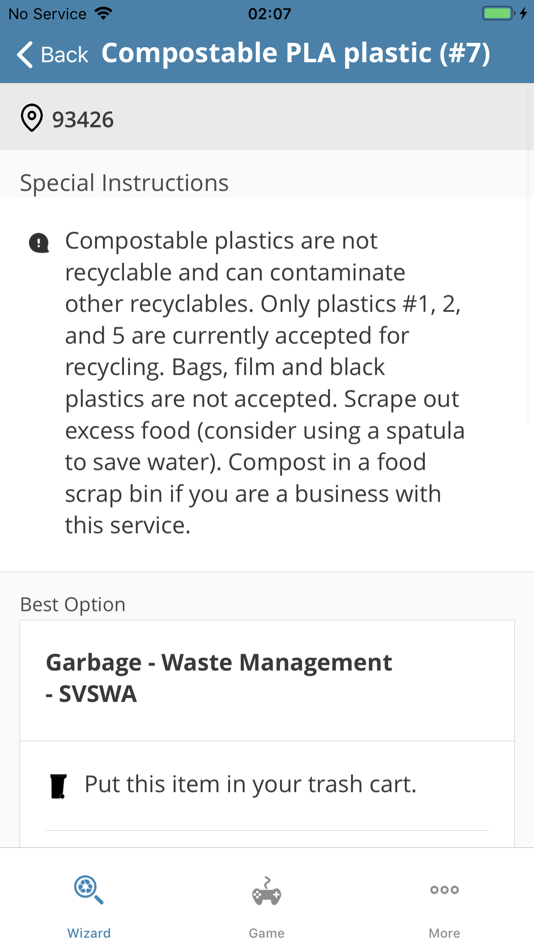 #4. What Goes Where (iOS) Podle: Monterey Regional Waste Management District