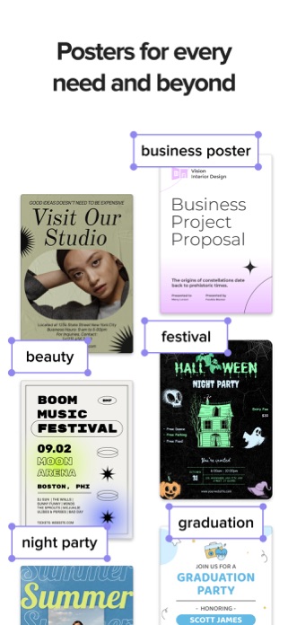 Poster Maker - Flyers Design Screenshot 2 of 8