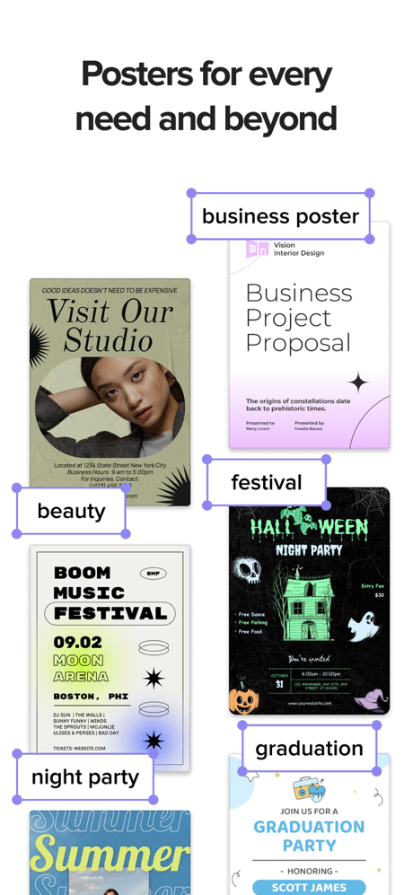 Poster Maker - Flyers Design screenshot 2