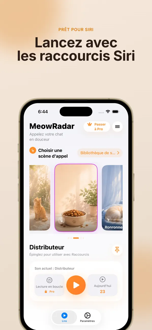 Screenshot #1 pour MeowRadar Cat Call sounds