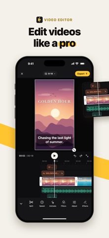 Kadra: Video Editor & Maker Screenshot 1 of 6