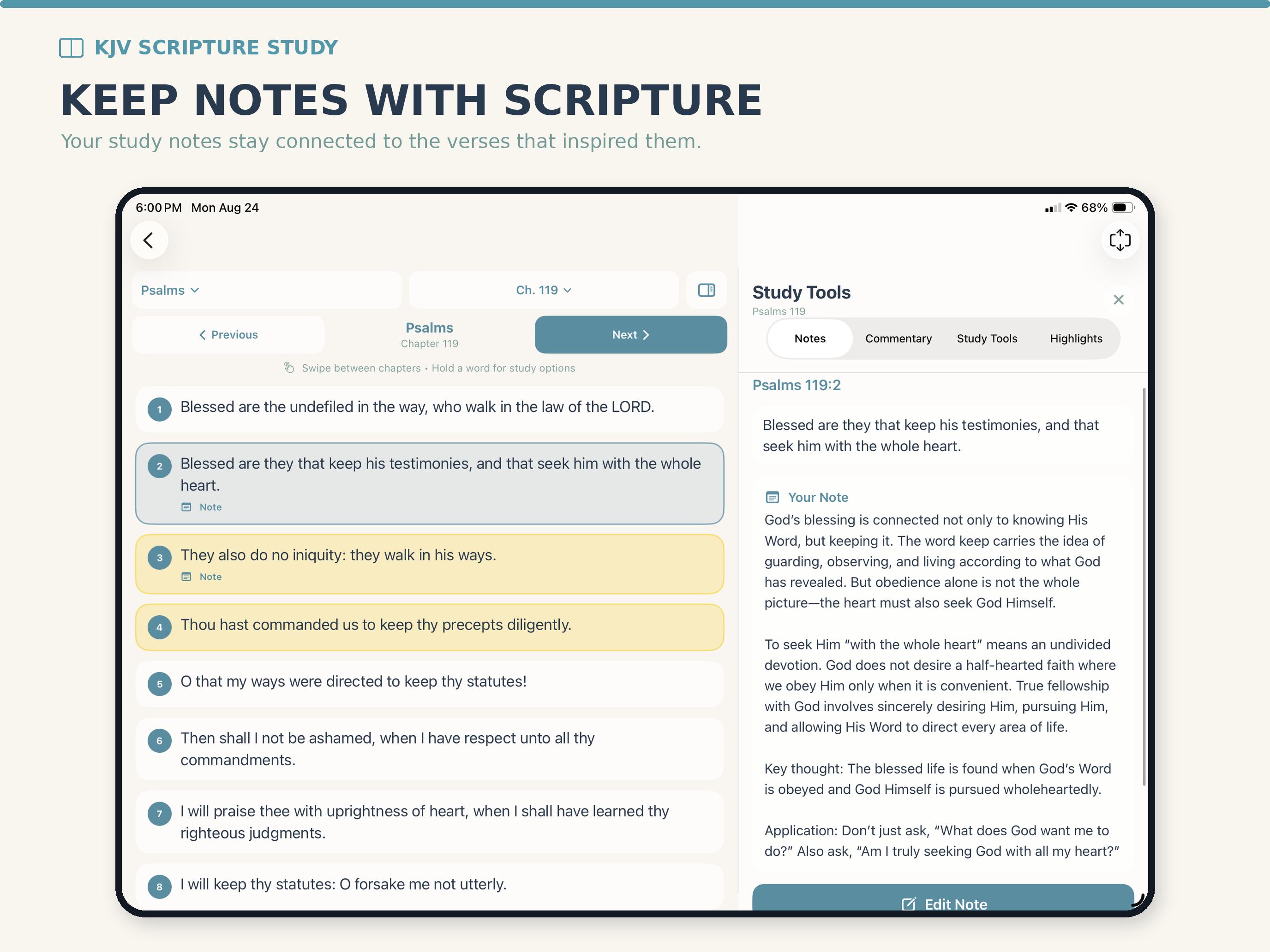KJV Scripture Study screenshot 9