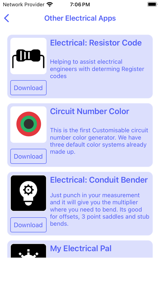 #6. OHM / WATT LAW CALCULATOR (iOS) 由: TROTHMATRIX