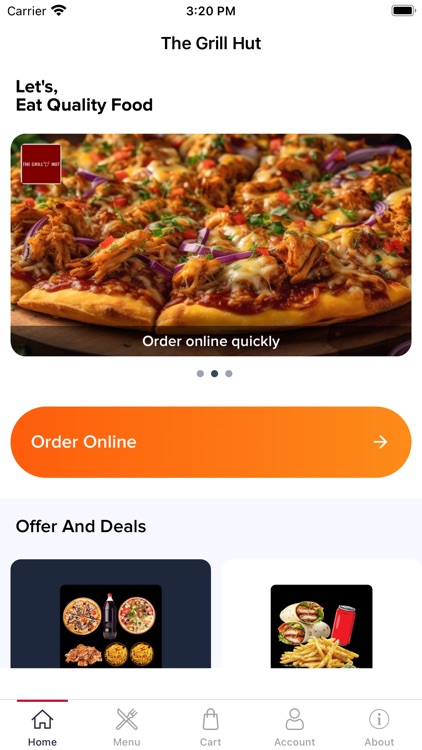 The Grill Hut Online