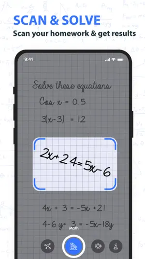 AI Homework Scanner & Helper screenshot 1